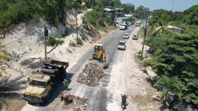 Los trabajos dieron comienzo esta semana, y comprende 25 kilómetros desde el casco urbano de Jutiapa hasta el límite con el departamento de Colón.