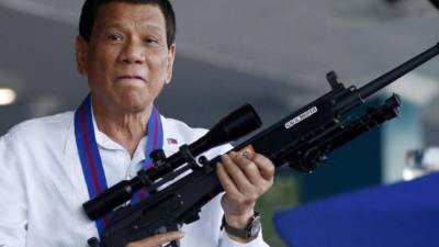 Rodrigo Duterte, presidente filipino.
