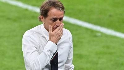 Roberto Mancini, seleccionador de Italia. Foto AFP.