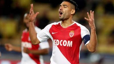 El delantero colombiano del AS Mónaco, Radamel Falcao. EFE/Archivo