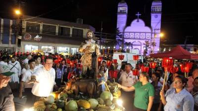 Con alegría y devoción, los ceibeños celebraron el día a su santo. Fotos: Esaú Ocampo