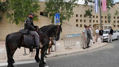 Estados Unidos trasladó su embajada al consulado en Jerusalén./AFP.