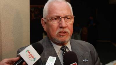 Roberto Micheletti criticó las protestas del partido Libertad y Refundación (Libre) Foto de archivo.