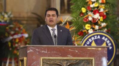 El mandatario Juan Orlando Hernández es el impulsor del Plan para la Prosperidad.
