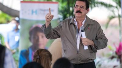 Manuel Zelaya Rosales, expresidente de Honduras y actual asesor de la mandataria Xiomara Castro.