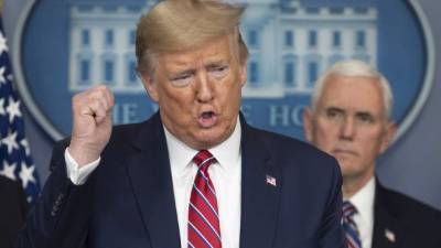 El presidente de EEUU, Donald Trump. Foto: AFP