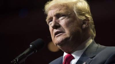 El magnate enfrenta sus horas más oscuras tras la divulgación de sus escándalos sexuales. AFP.