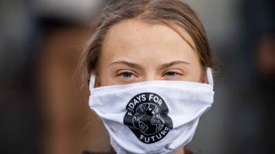 Greta arremetió contra los líderes mundiales por su falta de acciones ante el cambio climático./AFP.