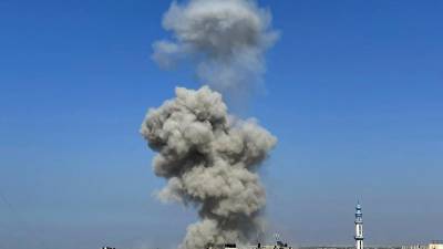 Los bombardeos israelíes continúan este jueves sobre la Franja de Gaza.