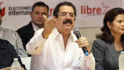El expresidente de Honduras, Manuel Zelaya, mostró las amenazas que le llegan vía twitter.