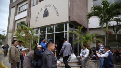 Los implicados en el caso Arca Abierta llegaron este día a los juzgados capitalinos.