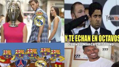 El Real Madrid venció 1-2 en Francia al PSG y con global de 5-2, los eliminó de los octavos de final de la Champions League. En las redes sociales los memes no podían faltar.