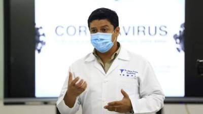 Roberto Cosenza, viceministro de Salud, explicó que se necesita del compromiso de todos los hondureños aplicando las medidas de bioseguridad.