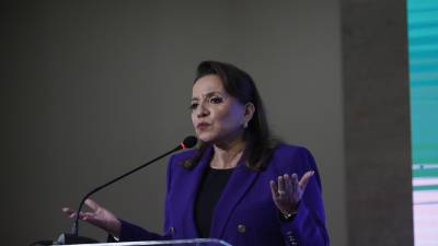 Xiomara Castro de Zelaya, presidenta de Honduras