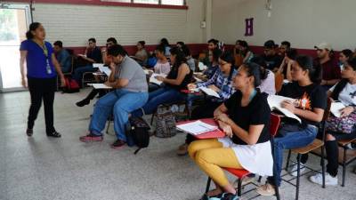 En la Unah-vs las clases no se han suspendido durante los últimos días.