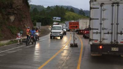 Inversión.La reconstrucción de carreteras requirió una inversión superior a los L3,287 millones. Creó más de 20,000 empleos.Fotos: Moisés Valenzuela