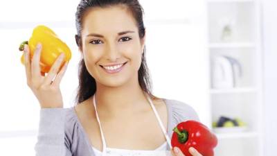 El chile dulce contiene una buena cantidad de ácido fólico.