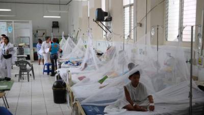 Una de las salas del Hospital de Occidente.