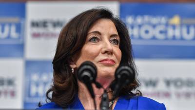 La gobernadora de <b>Nueva York</b>, Kathy Hochul.