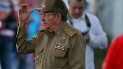El Presidente Raúl Castro. Foto: AFP/archivo