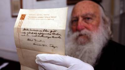 Eninstein reveló los mensajes en 1922.