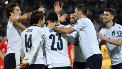 La selección de Italia arrolló a Armenia en suelo italiano-