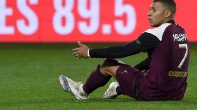 Mbappé es una de las figuras en el ataque del PSG.