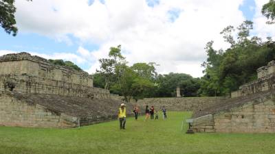 El Sitio Arqueológico de Copán es uno de los destinos más visitados por turistas nacionales y extranjeros.
