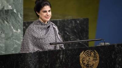 Mary Elizabeth Flores, embajadora de Honduras ante Naciones Unidas. Foto archivo.