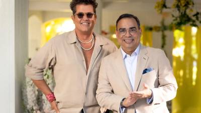 Gilberto Santa Rosa junto a Carlos Vives
