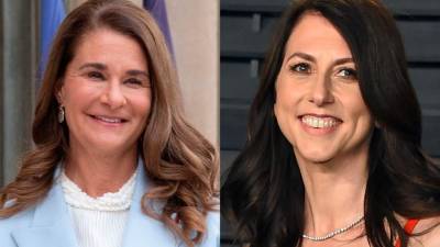 Melinda Gates y MacKenzie Scott han donado millones de dólares tras divorciarse de sus esposos./AFP.