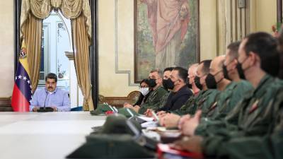 Nicolás Maduro, presidente de Venezuela. Fotografía: EFE