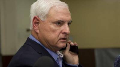 En la imagen, el expresidente de Panamá Ricardo Martinelli (2009-2014). EFE/Archivo.