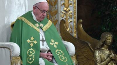 El papa Francisco. Foto: AFP