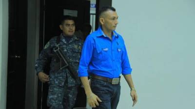 El expolicía estuvo en el debate ayer.