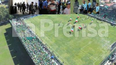 800 elementos policiales resguardarán el estadio Yankel Rosenthal. Desde las 8:00 am la Policía Nacional tomará control. Los portones se abrirán a las 10:00 am para los vendedores y a las 11:00 am para los aficionados.