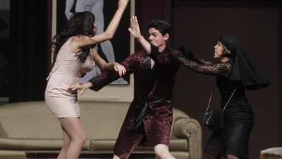 Los pleitos estarán a la orden del día en la nueva comedia de humor picarezco que estrena el jueves el Círculo Teatral Sampedrano.