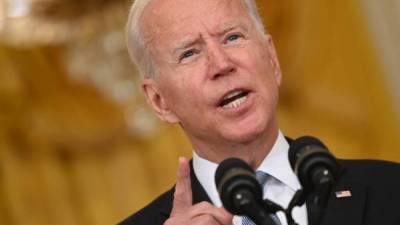 Biden insiste en defender su decisión de retirar las tropas estadounidenses de Afganistán./AFP.