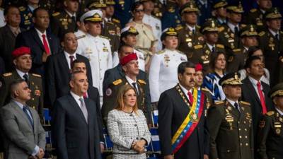 En el momento del incidente, el presidente venezolano participaba en un acto de conmemoración del 81 aniversario de la Guardia Nacional Bolivariana