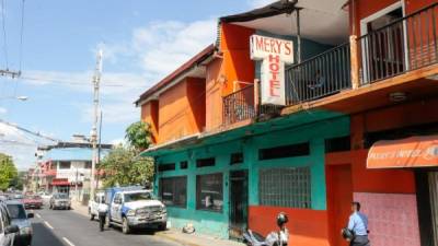 El hombre estaba en el hotel Mery´s del centro de San Pedro Sula.