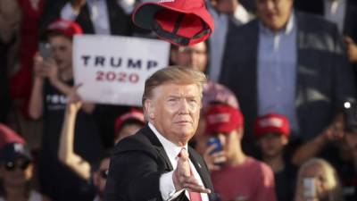 El presidente de EEUU, Donald Trump. Foto: AFP