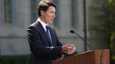 Justin Trudeau, primer ministro de Canadá. Foto: AFP