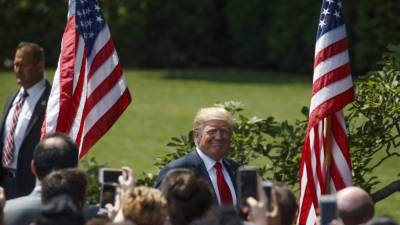 El presidente estadounidense, Donald J. Trump. EFE/Archivo