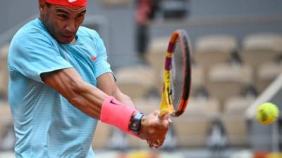 Nadal pasó a la tercera ronda del Roland Garros. Foto AFP.