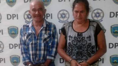 Ernesto Contreras Acevedo (69) y María Dora Cartagena López (60) fueron capturados por la Policía.