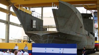 De 320 millones de lempiras es el costo del buque que construye Colombia para Honduras.