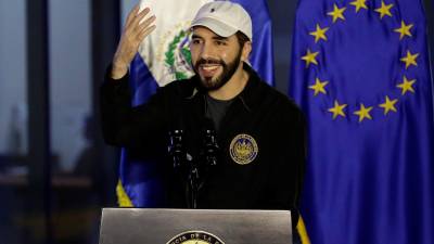 Nayib Bukele, presidente de El Salvador. Fotografía: EFE