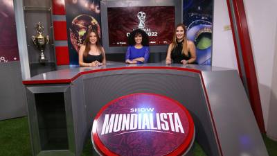 Georgina Hernández , Emma Ramos y Jenny Fernández están listas para presentar el “Show Mundialista”, programa que inicia este viernes 18 de noviembre en GO TV. Las chicas le mantendrán informado con todos los detalles del Mundial Qatar 2022, el cual inicia este domingo 20 de noviembre.