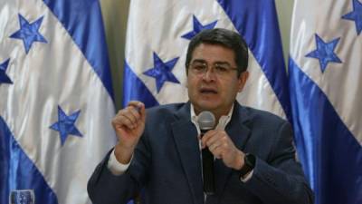 El presidente Juan Orlando Hernández se ha referido a las pasadas elecciones del 26 de noviembre en donde él resultó como Presidente reelecto de Honduras.