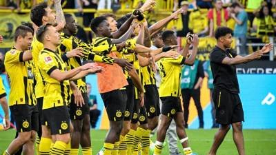 El Dortmund dominó durante el primer tiempo del encuentro, pero se mostró con carencias en la segunda mitad del partido.